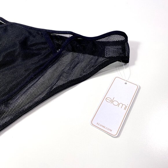 Elomi Kintai Thong, Black, Size Medium - Picture 2 of 8